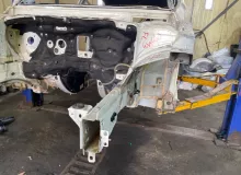 Лонжерон Mercedes-Benz GLA-CLASS 2016/Цвет 650U A2466200761 WDC156/X156/156.942 M270E16/270.910/270910, передний левый