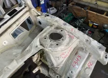 Лонжерон Mercedes-Benz GLA-CLASS 2016/Цвет 650U A2466200761 WDC156/X156/156.942 M270E16/270.910/270910, передний левый