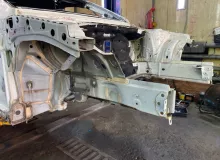 Лонжерон Mercedes-Benz GLA-CLASS 2016/Цвет 650U A2466202000 WDC156/X156/156.942 M270E16/270.910/270910, передний правый
