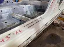 Порог кузова Mercedes-Benz GLA-CLASS 2016/Цвет 650U A1566370300 WDC156/X156/156.942 M270E16/270.910/270910, левый