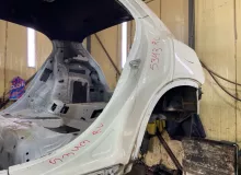 Крыло заднее Mercedes-Benz GLA-CLASS 2016/Цвет 650U A1566302300 WDC156/X156/156.942 M270E16/270.910/270910, заднее левое