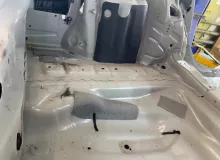 Тазик железный Mercedes-Benz GLA-CLASS 2016/Цвет 650U A1566900042 WDC156/X156/156.942 M270E16/270.910/270910, задний
