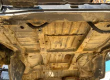 Тазик железный TOYOTA LAND CRUISER 2005/Цвет 202 5830260451 UZJ100W 2UZFE, задний