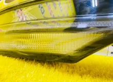 Накладка на дверь багажника HYUNDAI IX35 2021/Цвет PWT 92409S6500 NU G4LD, задняя