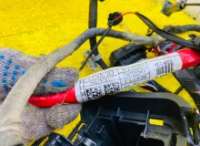 Коса под торпеду HYUNDAI IX35 2021/Цвет PWT 91550S6050 NU G4LD, передняя