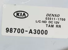 Моторчик заднего дворника KIA RAY 2022/Цвет UD 98700A3000 TAM G3LA, задний