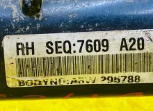 СТОЙКА ПАРА ЛЕВАЯ И ПРАВАЯ KIA RAY 2022/Цвет UD 54650A3001 TAM G3LA, передняя