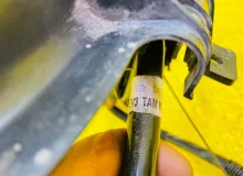 Горловина топливного бака KIA RAY 2022/Цвет UD TAM G3LA, задняя