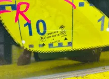 Стекло форточка NISSAN NV200 2014/Цвет K23 76820JX01A VM20 HR16DE, переднее правое