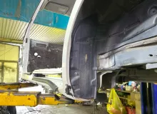 Порог кузова TOYOTA ISIS 2012/Цвет 070 6145144020 ZGM10W 2ZRFAE, передний левый