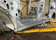 Порог кузова NISSAN NV200 2011/Цвет K23 76411JX00E M20 HR16DE, передний левый