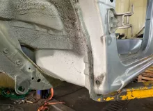 Порог кузова NISSAN NV200 2011/Цвет K23 76411JX00E M20 HR16DE, передний левый
