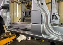 Порог кузова NISSAN NV200 2011/Цвет K23 76410JX00E M20 HR16DE, передний правый