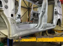 Порог кузова NISSAN NV200 2013/Цвет K23 76411JX00E M20 HR16DE, передний левый