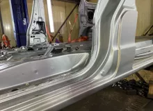 Порог кузова NISSAN NV200 2013/Цвет K23 76411JX00E M20 HR16DE, передний левый