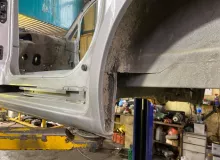 Порог кузова NISSAN NV200 2013/Цвет K23 76411JX00E M20 HR16DE, передний левый