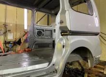 Крыло заднее NISSAN NV200 2013/Цвет K23 78101JX00B M20 HR16DE, заднее левое