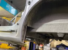 Крыло заднее NISSAN NV200 2013/Цвет K23 78101JX00B M20 HR16DE, заднее левое