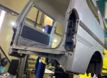 Крыло заднее MAZDA BONGO 2011/Цвет 22V 77420HC051 SKP2M L8, заднее правое