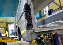 Крыло заднее MAZDA BONGO 2011/Цвет 22V 77421HC000 SKP2M L8, заднее левое