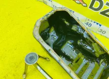 Поддон TOYOTA LAND CRUISER PRADO 2002/Цвет 1D4 1210162110 VZJ121W 5VZFE, передний