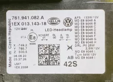 Фара VOLKSWAGEN TOUAREG 2018 761941082A CR7 DCBE, передняя правая