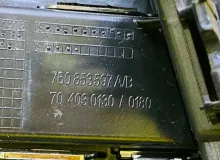 Бампер VOLKSWAGEN TOUAREG 2018 760807221F CR7 DCBE, передний