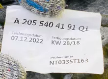 Бампер Mercedes-Benz C-CLASS 2018 A2058802305 W205 M264DE20AL, передний