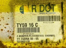 Бампер TOYOTA TUNDRA 1999/Цвет 202 521010C010 UCK40L 2UZFE, передний