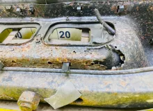 Бампер TOYOTA TUNDRA 1999/Цвет 056 521510C020 UCK40L/UCK41L/UCK30L/UCK31L/VCK40L/VCK30L/GSK30L 2UZFE, задний