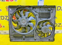 Диффузор радиатора AUDI Q7 2010 7L0121203F 4LBARA BAR, передний