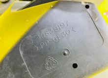 Корпус воздушного фильтра HUMMER H3 2006 15123627 L52, передний