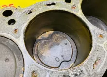 Блок двигателя TOYOTA LAND CRUISER 1994/Цвет 6M1 1140169535 FZJ80G 1FZFE