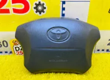 Подушка безопасности водителя TOYOTA LAND CRUISER С ЗАРЯДОМ|1998 4513060180B0 UZJ100W 2UZFE, передняя