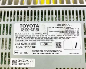 Усилитель магнитофона Toyota