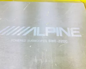 Сабвуфер ALPINE