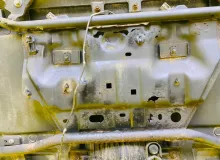 Колпак запасного колеса MITSUBISHI PAJERO/MONTERO 2011/Цвет A31 6430A227HC V98W/V98V/V93W/V95W/V96W/V97W/V83W/V85W/V86W/V87W/V88W 4M41, задний
