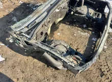 Лонжерон TOYOTA HILUX SURF 2005/Цвет 202 537013D520 TRN215W 2TRFE, передний правый