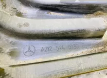 Защита бампера Mercedes-Benz E-CLASS 2009/Цвет 197U A2125240230 WDD212 M271DE18EVO/M271860, передняя