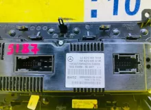 Блок управления климат-контролем Mercedes-Benz E-CLASS 2009/Цвет 197U A2129007404 WDD212 M271DE18EVO/M271860, передний
