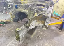 Лонжерон Mercedes-Benz E-CLASS 2009/Цвет 197U A2126200361 WDD212 M271DE18EVO/M271860, передний левый