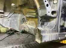Лонжерон Mercedes-Benz E-CLASS 2009/Цвет 197U A2126200361 WDD212 M271DE18EVO/M271860, передний левый