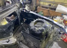Лонжерон Mercedes-Benz E-CLASS 2009/Цвет 197U A2126200361 WDD212 M271DE18EVO/M271860, передний левый