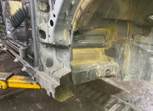 Лонжерон Mercedes-Benz E-CLASS 2009/Цвет 197U A2126200461 WDD212 M271DE18EVO/M271860, передний правый