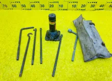 Поддомкратник/ домкрат TOYOTA LAND CRUISER PRADO 1994/Цвет 24V 0911160060 KZJ78W 1KZTE, задний