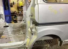 Крыло заднее NISSAN NV200 2010/Цвет K23 78101JX00B M20 HR16DE, заднее левое