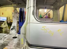 Крыло заднее NISSAN NV200 2010/Цвет K23 78101JX00B M20 HR16DE, заднее левое