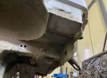 Крыло заднее MITSUBISHI PAJERO IO 2000/Цвет W75C MR465271 H76W 4G93T, заднее левое