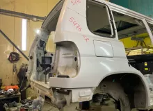 Крыло заднее MITSUBISHI PAJERO IO 2000/Цвет W75C MR465272 H76W 4G93T, заднее правое