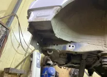 Крыло заднее MITSUBISHI PAJERO IO 2000/Цвет W75C MR465272 H76W 4G93T, заднее правое